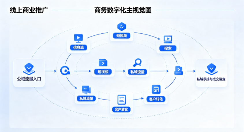 余干县线上商业推广怎么做？全域流量闭环搭建与低成本转化实战指南